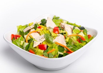 Thai Chicken Salad with Tangy Peanut Dressing
