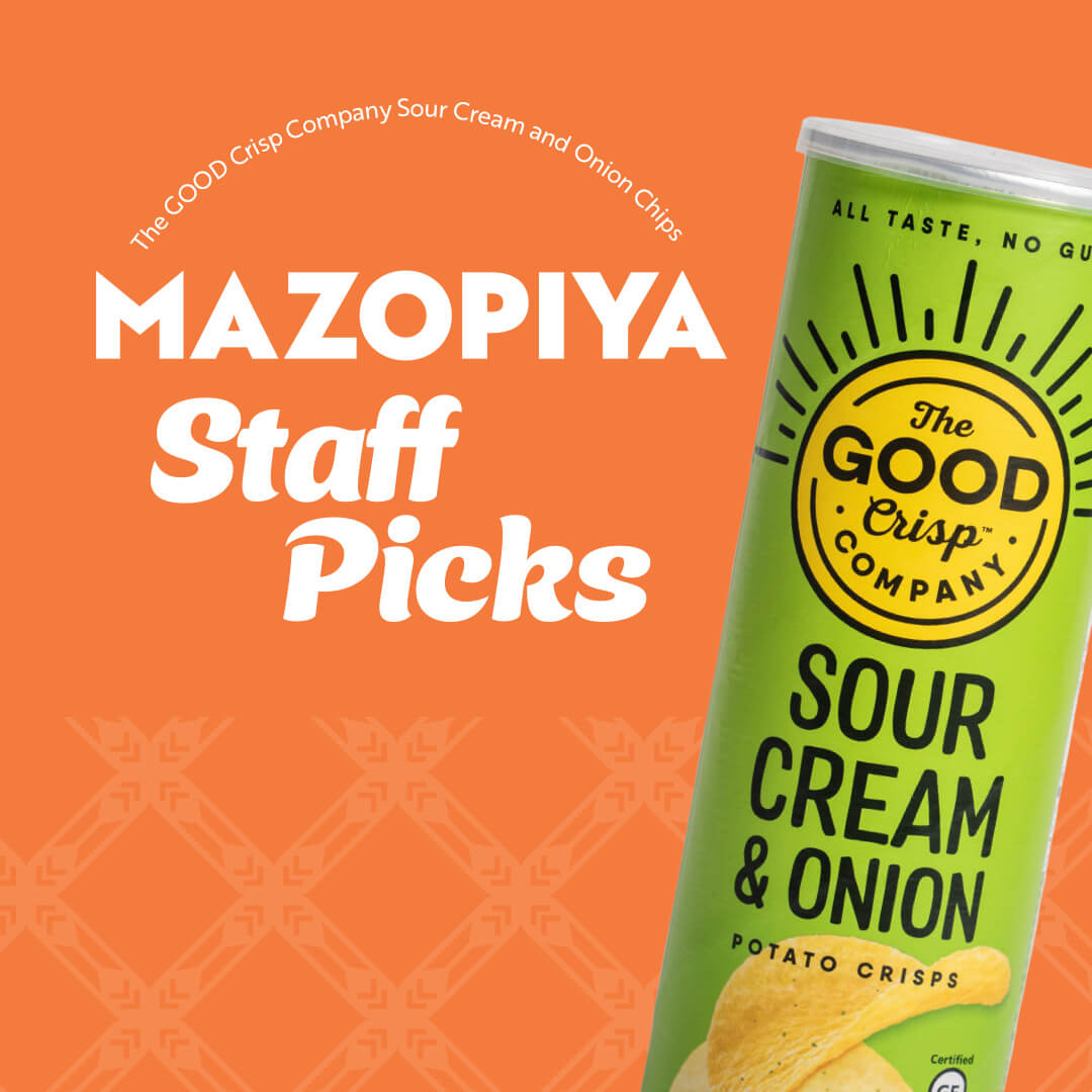 Mazopiya Staff Pick: The GOOD Crisp Company Sour Cream and Onion Chips